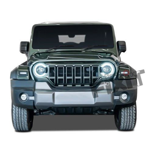 AutoStylenn Mahindra Thar Roxx Front Bumper With Underbody Shield (V2) For MAHINDRA THAR ROXX Compatible with MAHINDRA Thar Roxx Vehicle_3