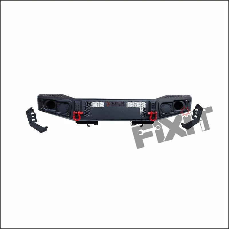 AutoStylenn Mahindra Thar Roxx Front Metal Bumper V1 With ADAS Sensors Compatible with MAHINDRA Thar Roxx Vehicle