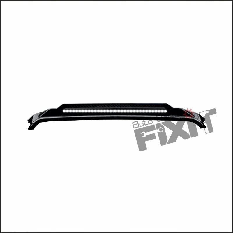AutoStylenn Mahindra Thar LED Bonnet Visor For MAHINDRA THAR Compatible with MAHINDRA Thar Vehicle_1