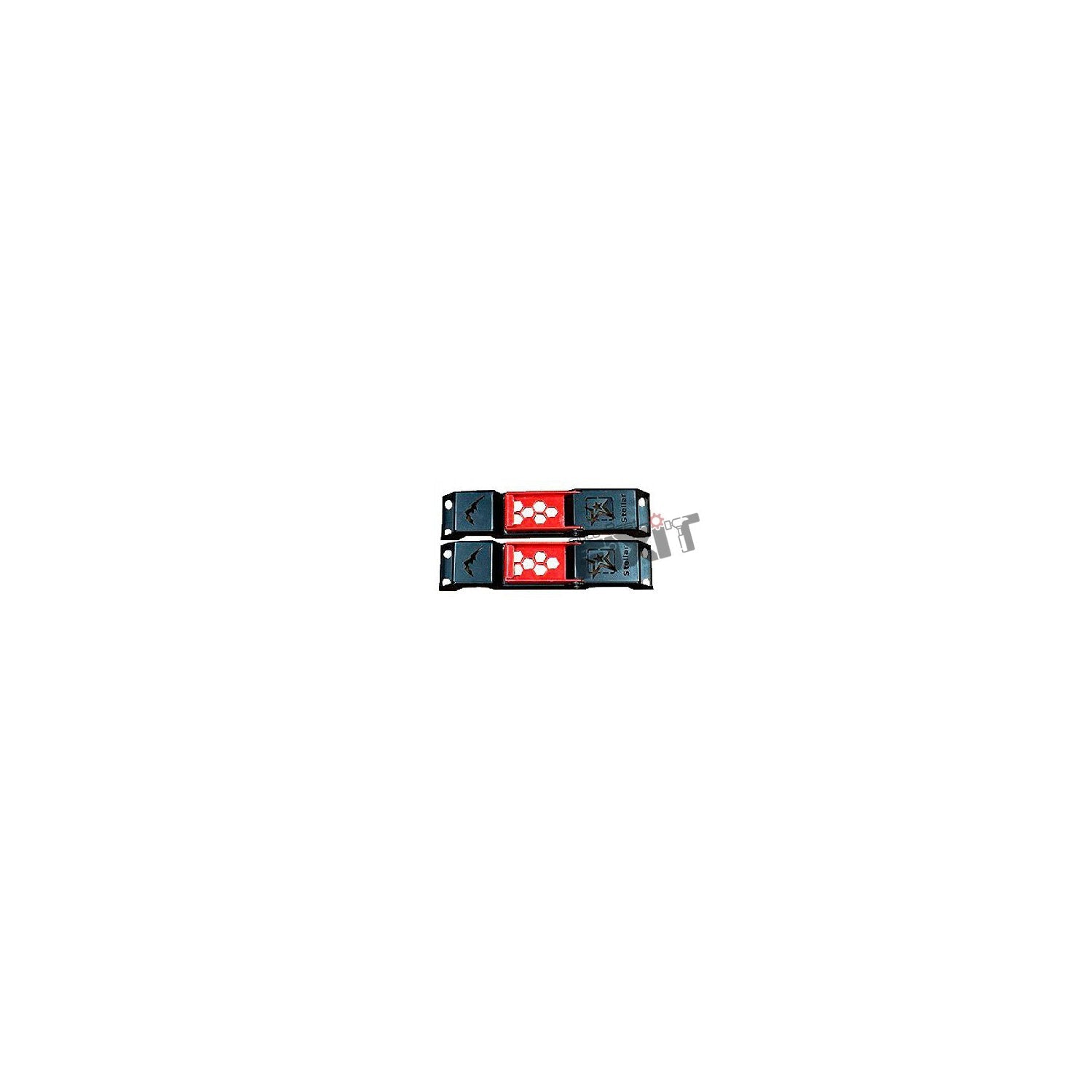 AutoStylenn Mahindra Thar Stellar Door Hinge V2 (Black & Red ) For MAHINDRA THAR Compatible with MAHINDRA Thar Vehicle