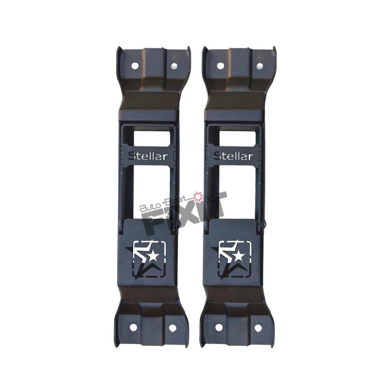 AutoStylenn Mahindra Thar Roxx Door Hinge Step Red & Black (V3) For MAHINDRA THAR ROXX Compatible with MAHINDRA Thar Roxx Vehicle_1