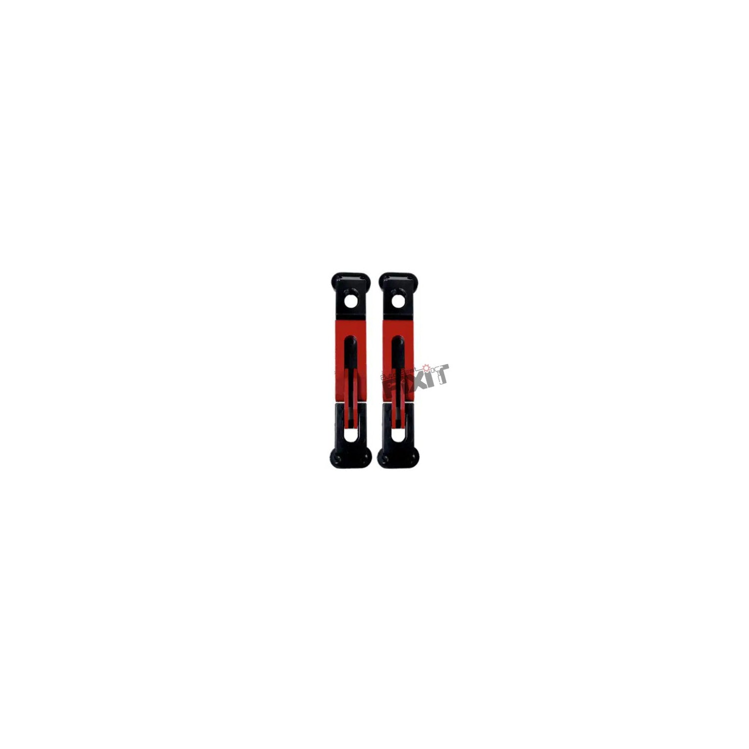 AutoStylenn Thar Roxx Red & Black Combination Premium Door Hinge ( V1 ) For MAHINDRA THAR ROXX Compatible with MAHINDRA Thar Roxx Vehicle
