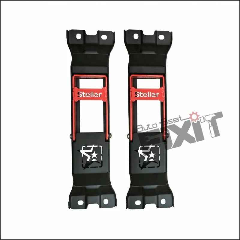 Mahindra Thar Roxx Door Hinge Step Combined Red & Black (V3) – Aftermarket Car Accesso
