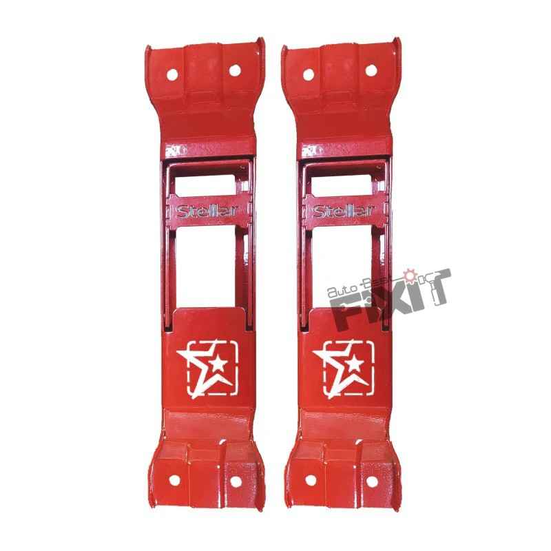 Mahindra Thar Door Hinge Step Red & Black (V3) – Premium Quality Desi