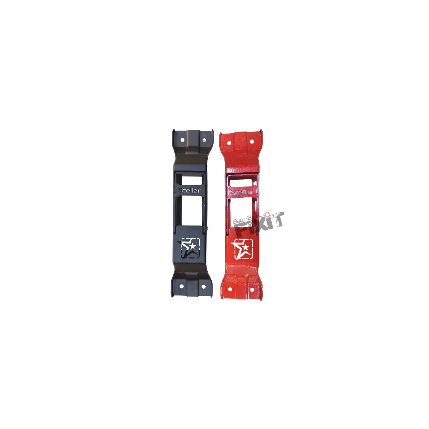 AutoStylenn Mahindra Thar Door Hinge Step Red & Black (V3) For MAHINDRA THAR Compatible with MAHINDRA Thar Vehicle