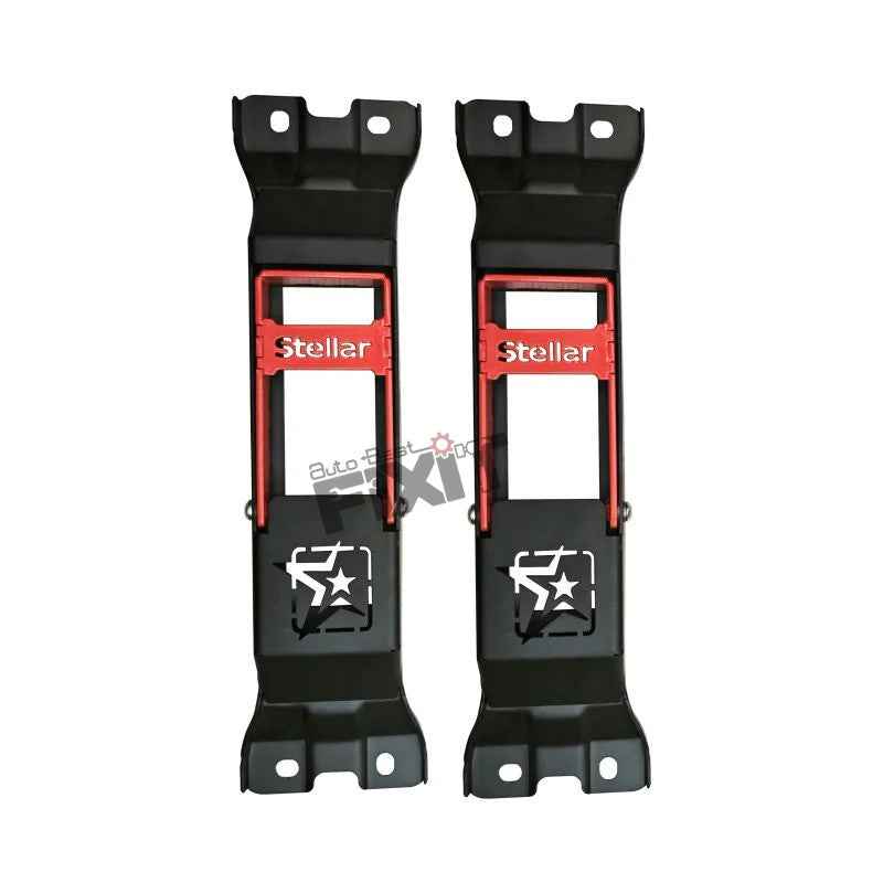Mahindra Thar Door Hinge Step Red & Black – Style Upgrade Accesso