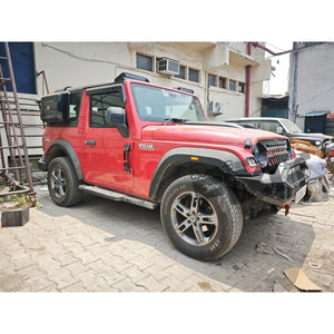 Mahindra Thar Door Hinge Step Red & Black