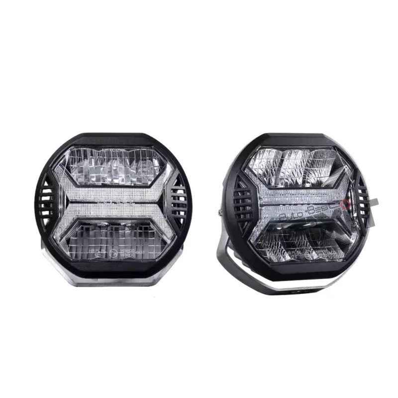 Mahindra Thar Universal LED Fog Lamp (White) – Easy Installation F