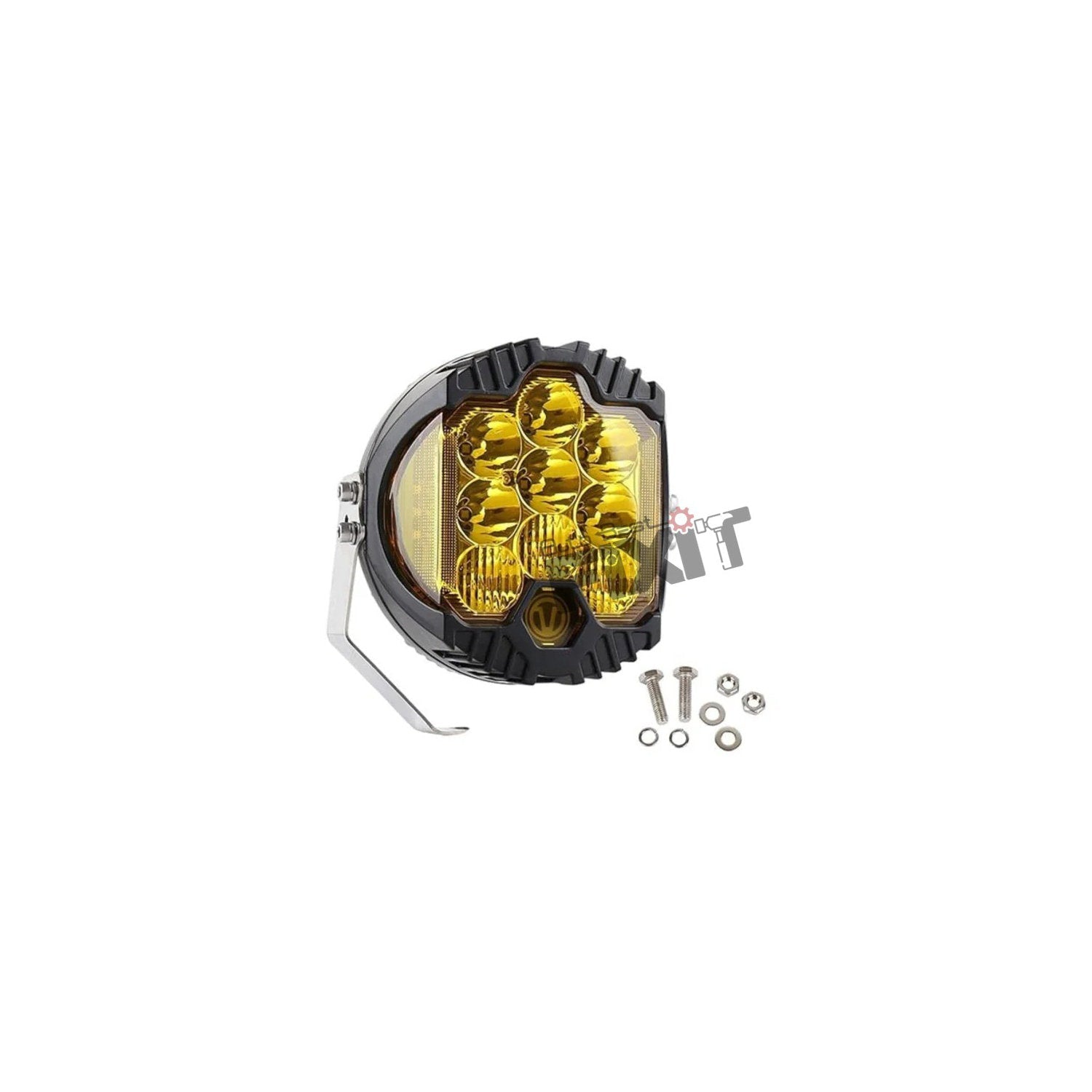 AutoStylenn Mahindra Thar Roxx Universal LED Fog Lamp (Yellow) For MAHINDRA THAR ROXX Compatible with MAHINDRA Thar Roxx Vehicle