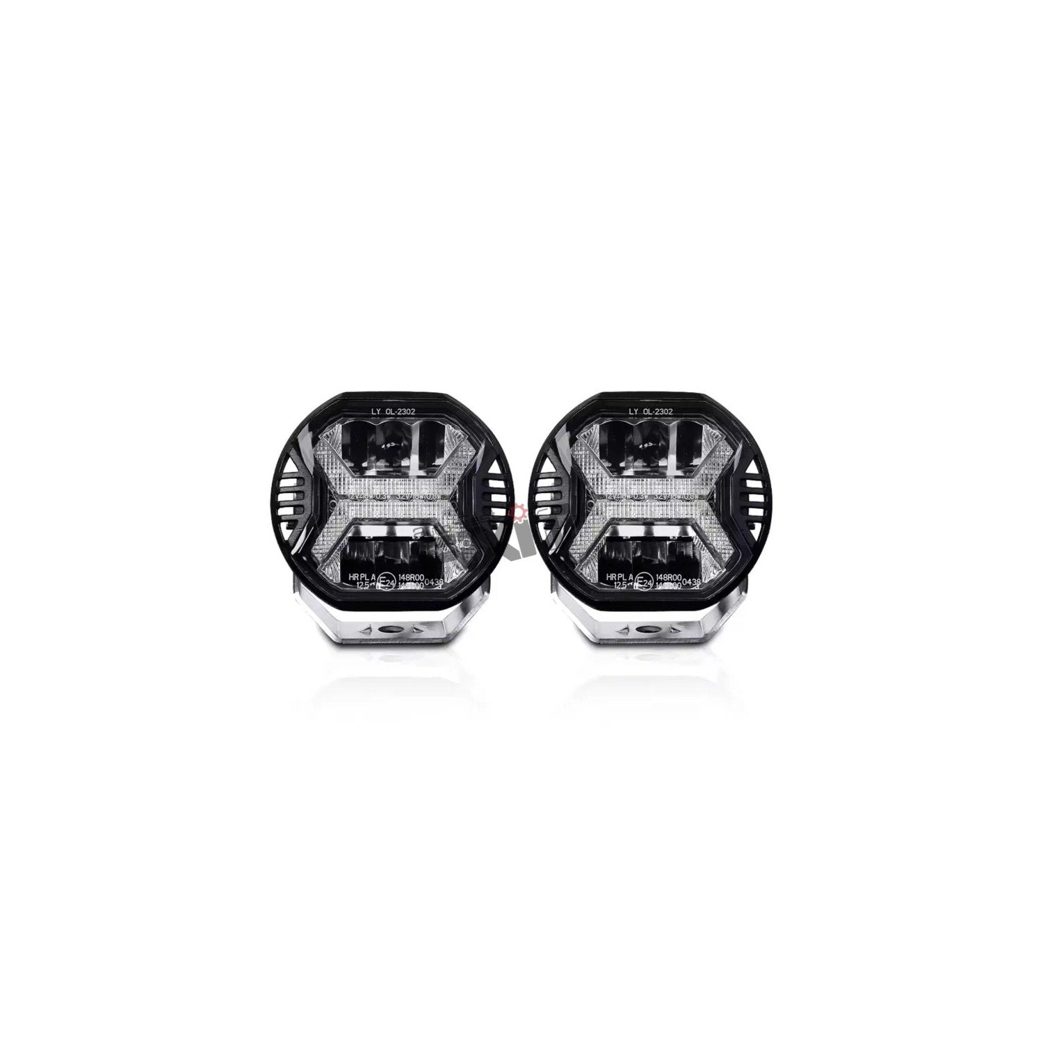AutoStylenn Mahindra Thar Roxx Universal LED Fog Lamp (White) For MAHINDRA THAR ROXX Compatible with MAHINDRA Thar Roxx Vehicle