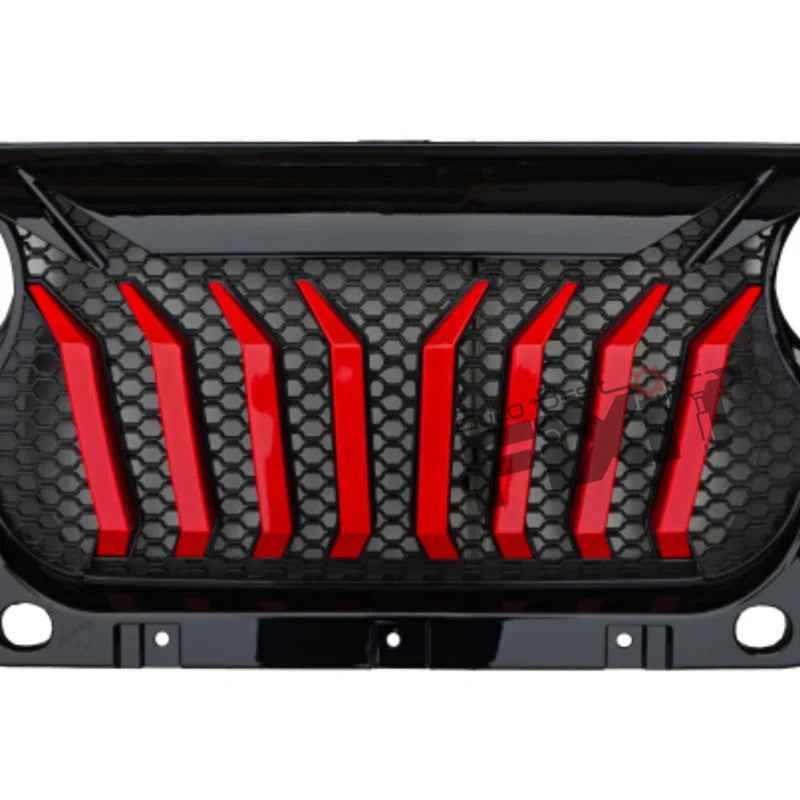 Mahindra Thar Predator Style Front Grill With Red Slot – Premium Quality Desi