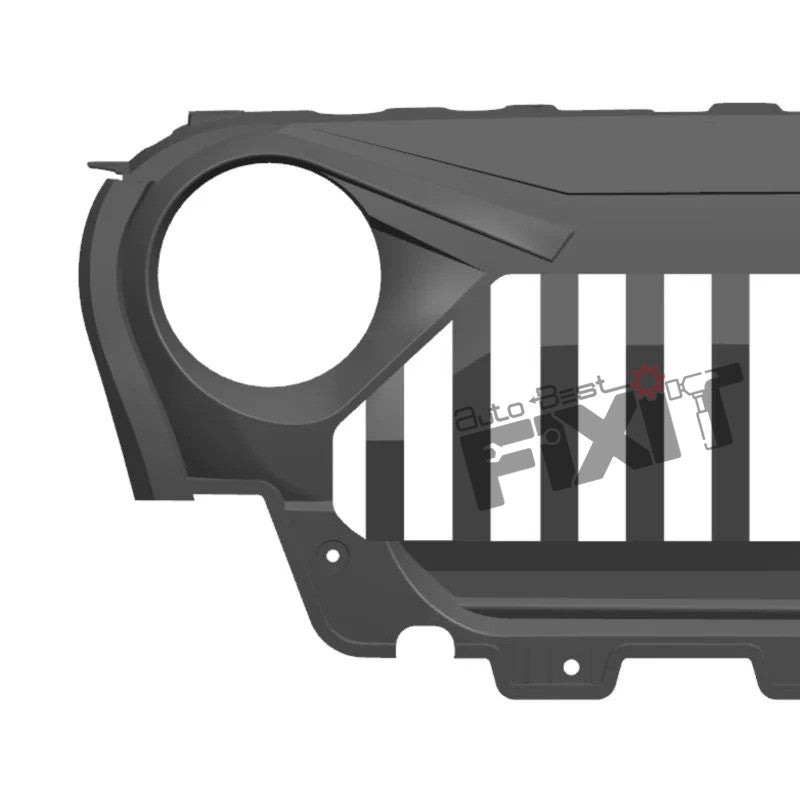 AutoStylenn Thar Roxx Angry Bird Style Grill For MAHINDRA THAR ROXX Compatible with MAHINDRA Thar Roxx Vehicle_1