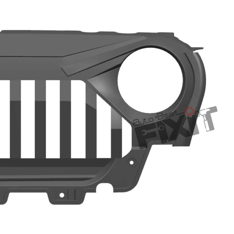 AutoStylenn Thar Roxx Angry Bird Style Grill For MAHINDRA THAR ROXX Compatible with MAHINDRA Thar Roxx Vehicle_2