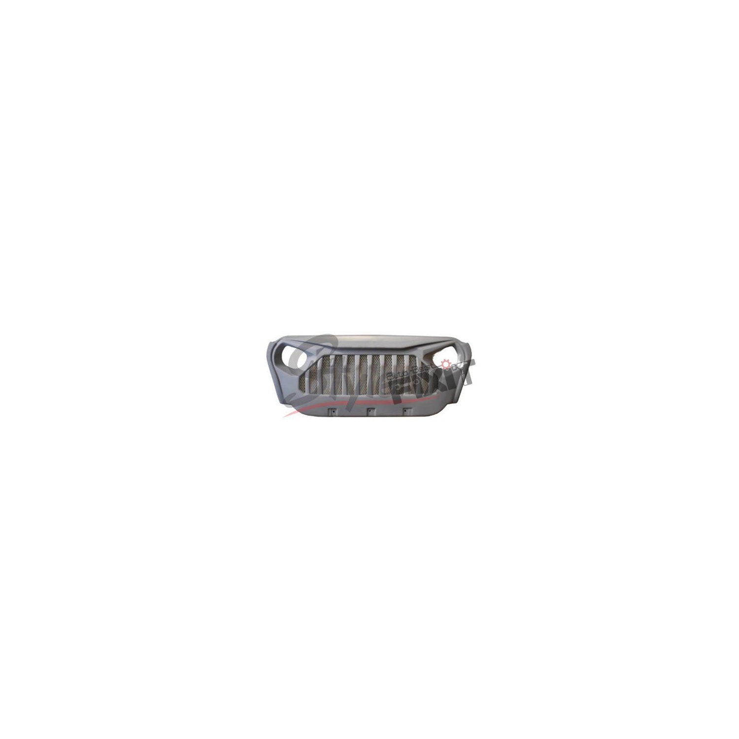AutoStylenn Mahindra Thar Non - Painted Angry Bird ABS Front Grill For MAHINDRA THAR Compatible with MAHINDRA Thar Vehicle