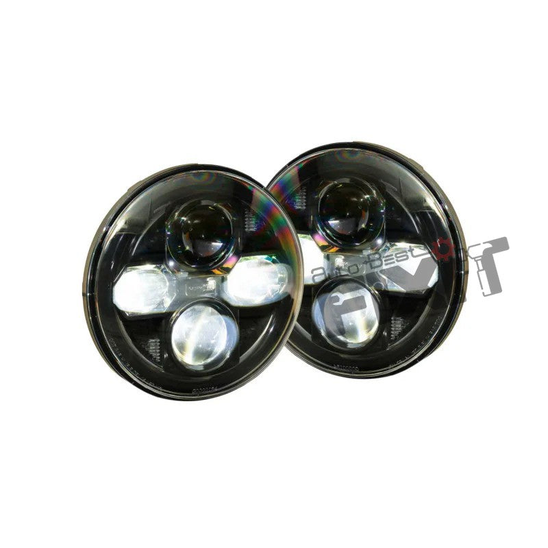 AutoStylenn Mahindra Thar Head Lamp Porsche Style For MAHINDRA THAR Compatible with MAHINDRA Thar Vehicle_4