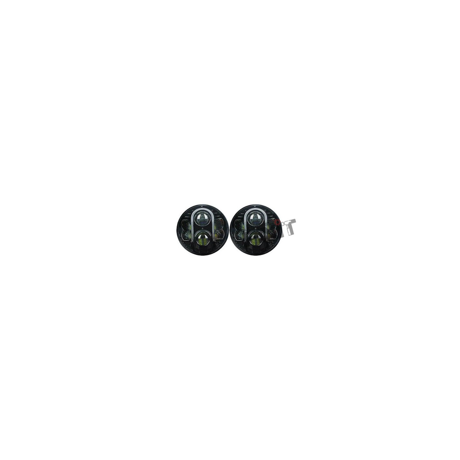 AutoStylenn Mahindra Thar Head Lamp U-Type For MAHINDRA THAR Compatible with MAHINDRA Thar Vehicle