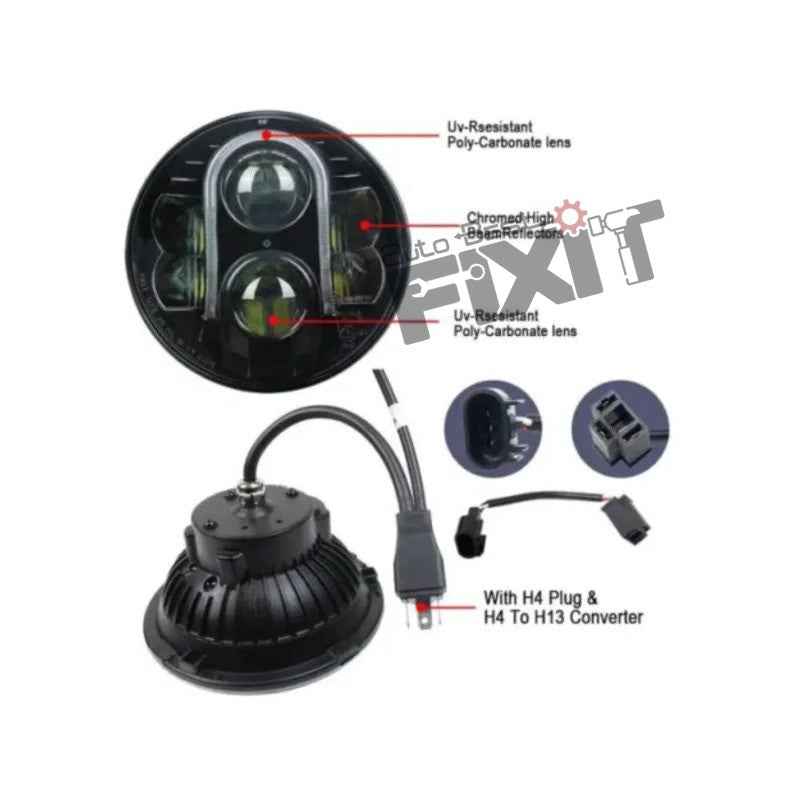 Mahindra Thar U-Type LED Head Lamp – product photo 4