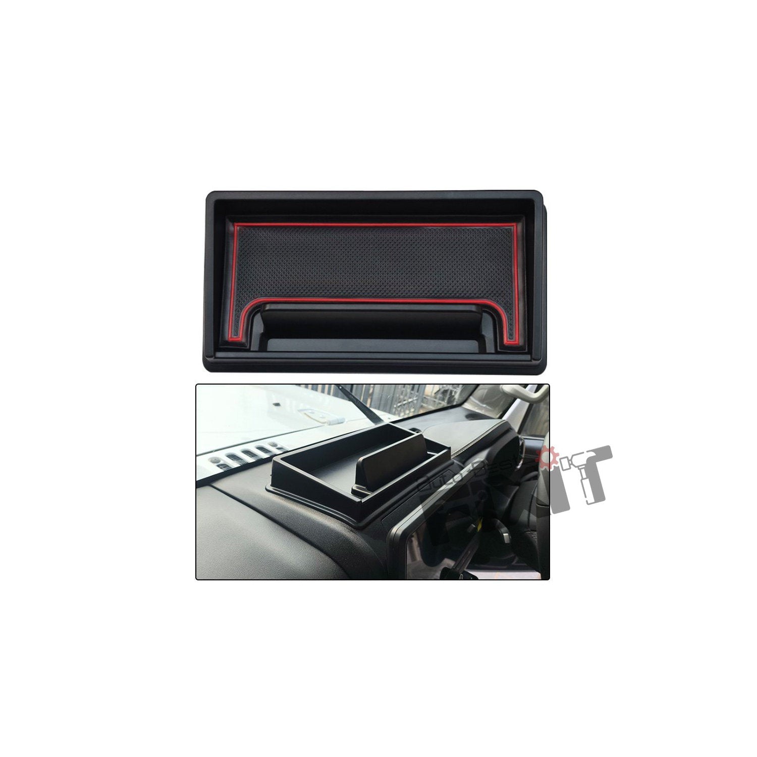 AutoStylenn Mahindra THAR Roxx Dashboard Tray For MAHINDRA THAR Compatible with MAHINDRA Thar Vehicle