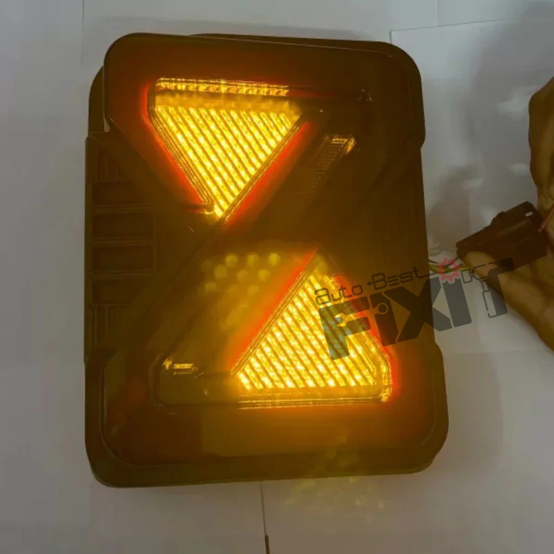 Mahindra Thar X Design Tail Light Wrangler Style | Premier Look & Stylish LED Rear Lights – Genuine Spare Part Lo