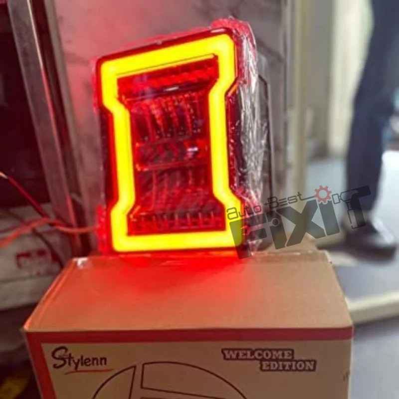 Mahindra Thar Wrangler Style Tail Lamp – Durable ABS Constructi
