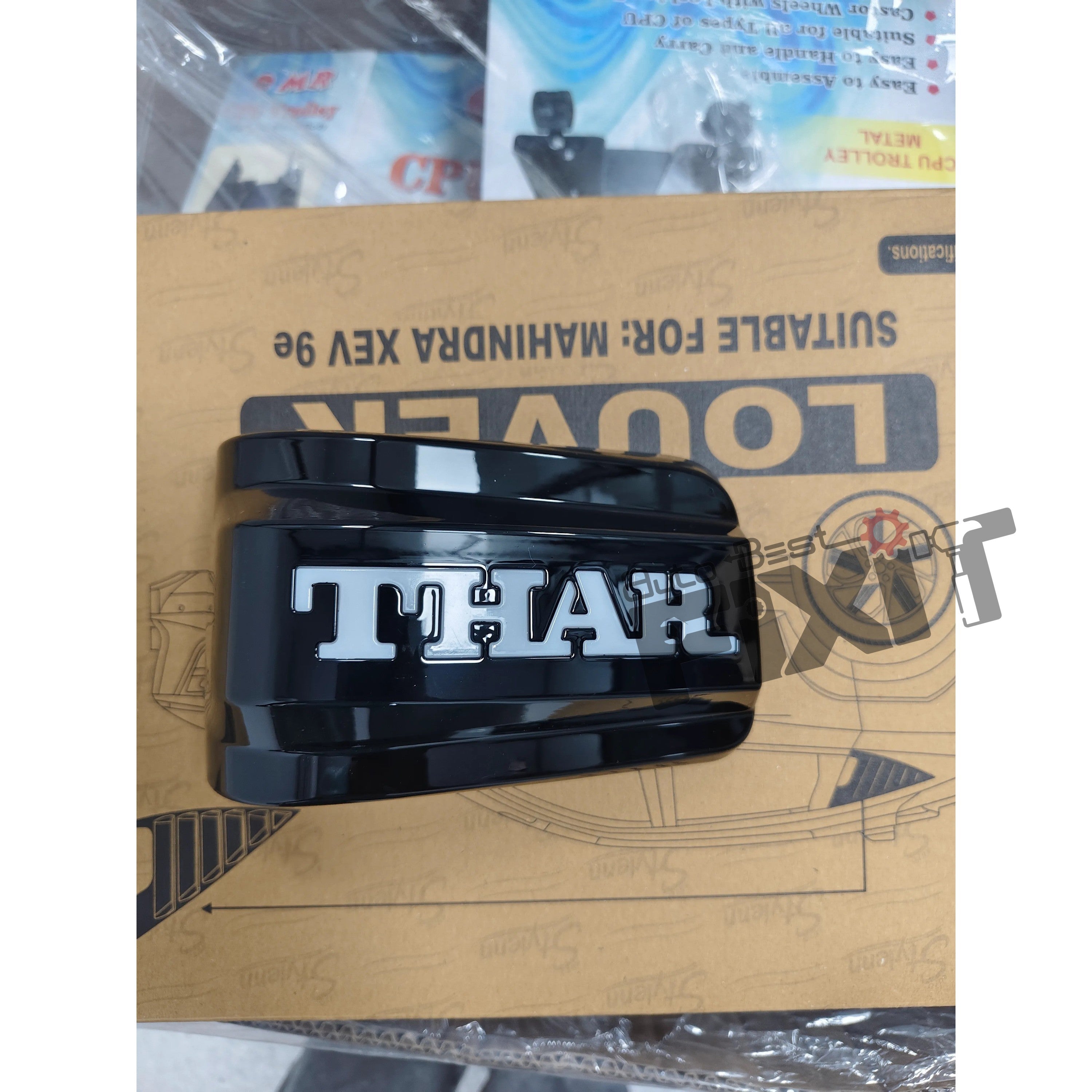 AutoStylenn Mahindra Thar Mirror Cover with LED Black & Carbon For MAHINDRA THAR Compatible with MAHINDRA Thar Vehicle_2