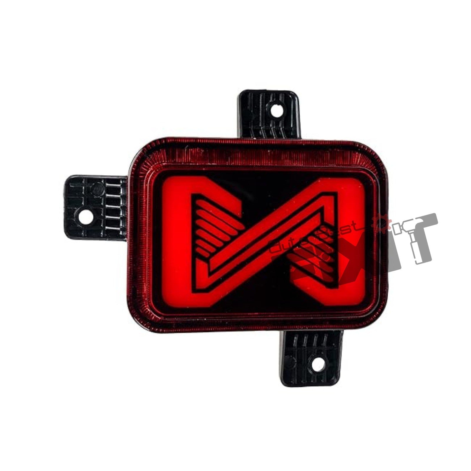 AutoStylenn Mahindra Thar X Style Bumper Reflector | Stylish Rear Reflectors for Enhanced Visibility For MAHINDRA THAR Compatible with MAHINDRA Thar Vehicle_3
