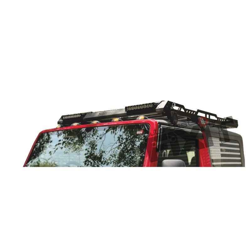 Mahindra Thar Full Roof Rack With Light Bar – Premium Quality Desi