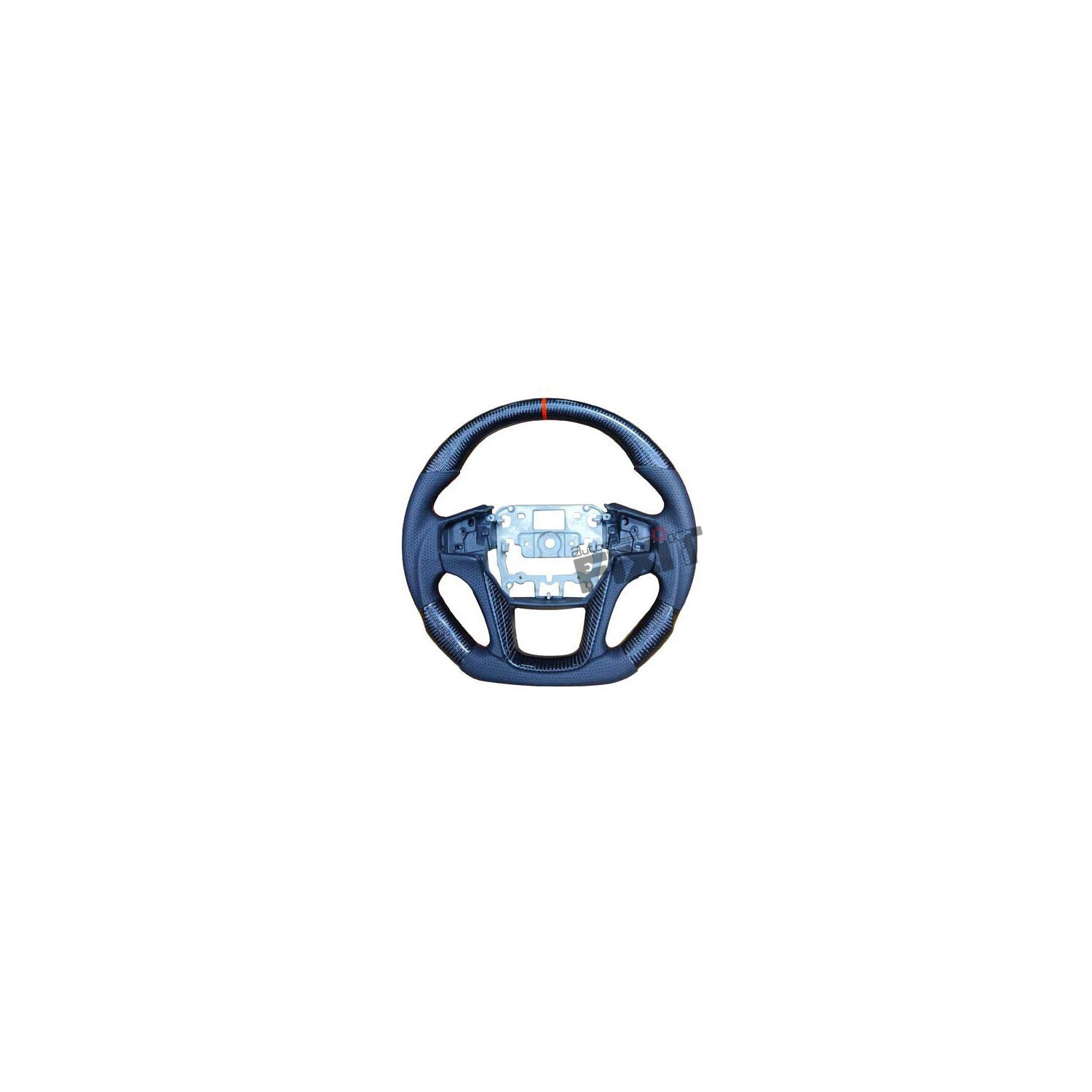 AutoStylenn Mahindra Thar Carbon Steering Wheel | Premium Quality Steering For MAHINDRA THAR Compatible with MAHINDRA Thar Vehicle