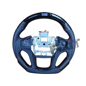 Mahindra Thar Carbon Steering Wheel with LED Display – Aftermarket Car Accesso