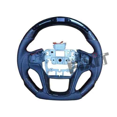 Mahindra Thar Carbon Steering Wheel with LED Display – Aftermarket Car Accesso