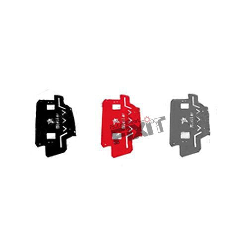 AutoStylenn Mahindra Thar Underbody Shield Black, Red & Gray 1 Piece For MAHINDRA THAR Compatible with MAHINDRA Thar Vehicle