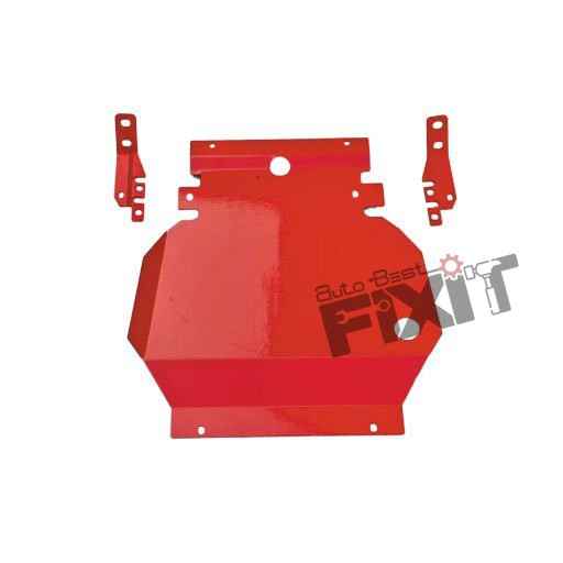 Mahindra Thar Roxx Front Underbody Shield (Red) – Easy Installation F