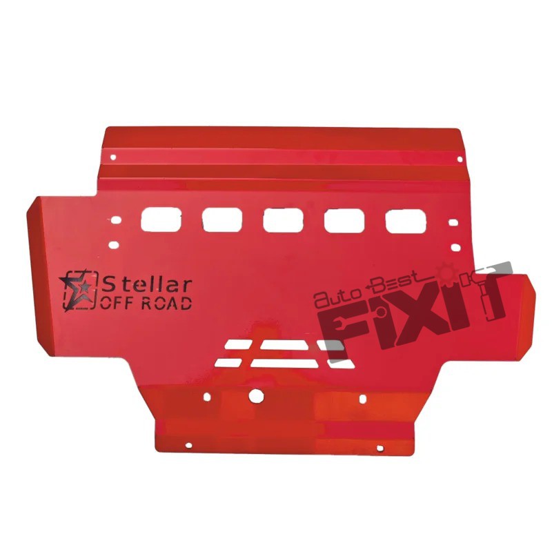 AutoStylenn Mahindra Thar Underbody Shield Set Of 3 Pcs For MAHINDRA THAR Compatible with MAHINDRA Thar Vehicle_1