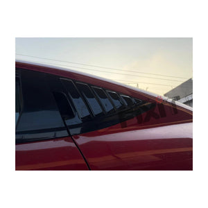 AutoStylenn Mahindra XEV 9e Window Louvers & Quarter Glass Cover For MAHINDRA XEV 9E Compatible with MAHINDRA XEV 9E Vehicle