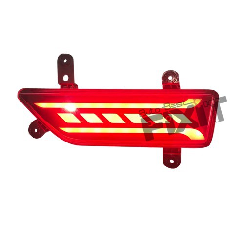 AutoStylenn Mahindra XUV 300 Bumper Reflector For MAHINDRA XUV 300 Compatible with MAHINDRA XUV 300 Vehicle