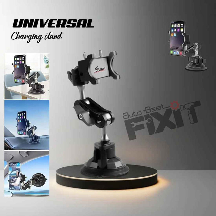 360 Universal Car Mobile Holder | Compatible with iPhones, Android & All Smartphone – Easy Installation F