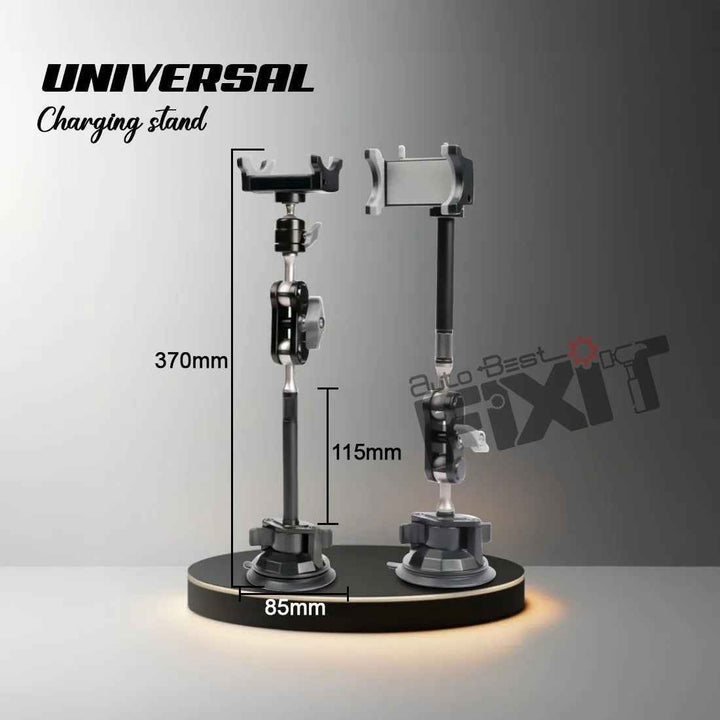 360 Universal Car Mobile Holder | Compatible with iPhones, Android & All Smartphone – Durable ABS Constructi