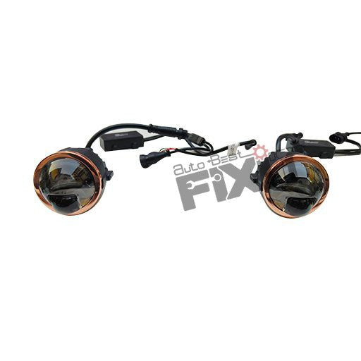AutoStylenn Maruti Suzuki Projector Fog Lamp Universal For MARUTI BALENO Compatible with MARUTI Baleno Vehicle_1