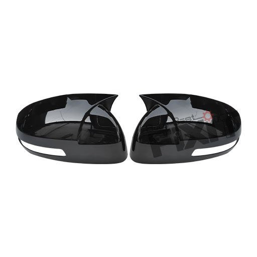 AutoStylenn Maruti Suzuki Brezza Batman Style Mirror Cover 2022-2025 For MARUTI BREZZA Compatible with MARUTI Brezza Vehicle_3