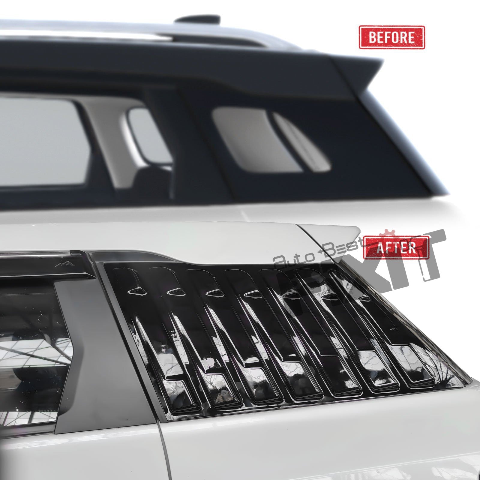 Maruti Suzuki Brezza Window Louver & Quarter Glass Cover