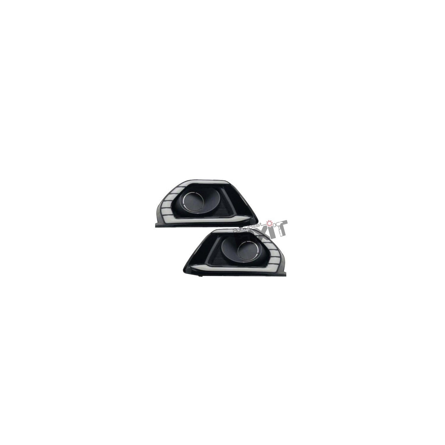 AutoStylenn Maruti Suzuki Dzire 2020 DRL Fog Lamp For MARUTI DZIRE Compatible with MARUTI Dzire Vehicle