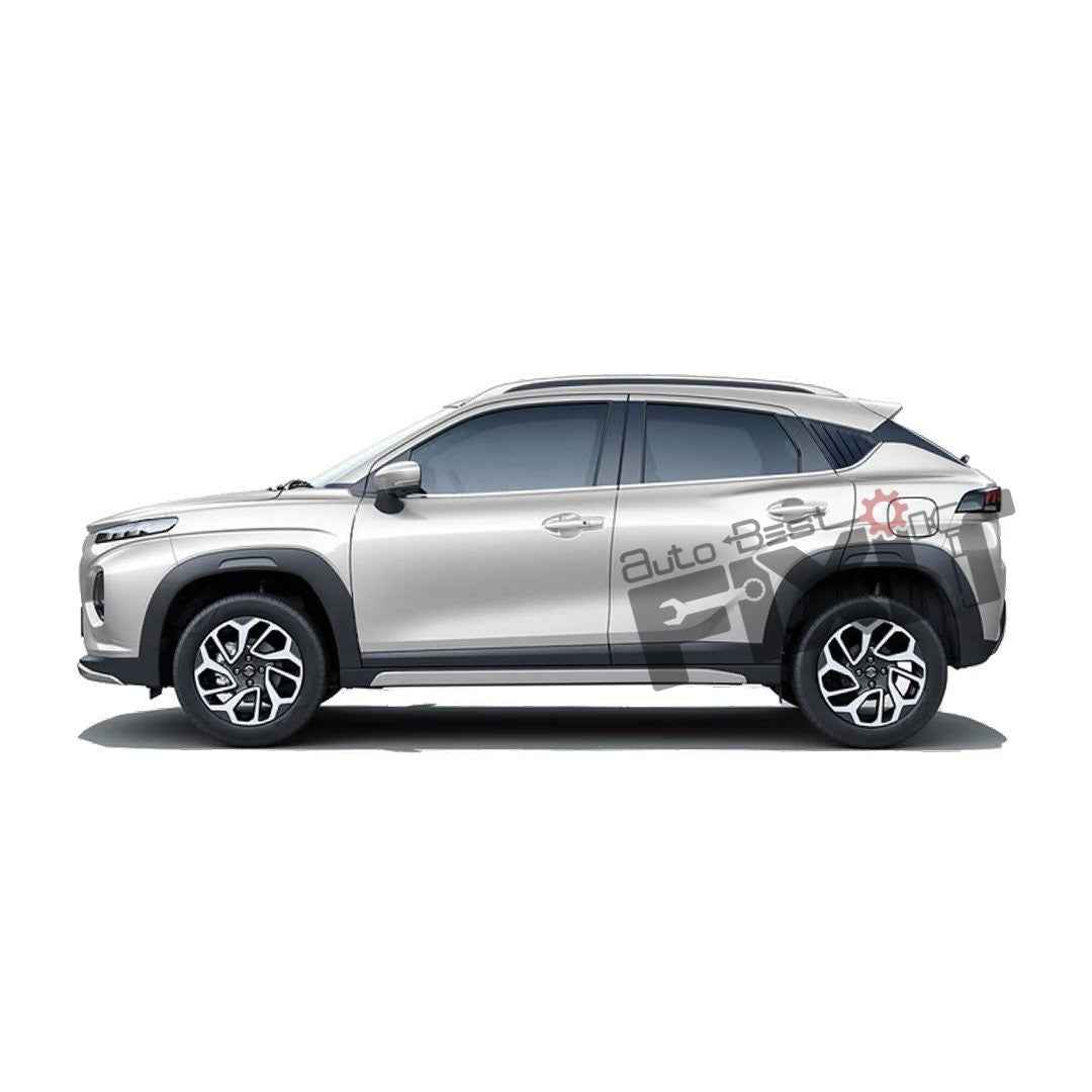 Maruti Suzuki Fronx Window Louvers – Durable ABS Constructi