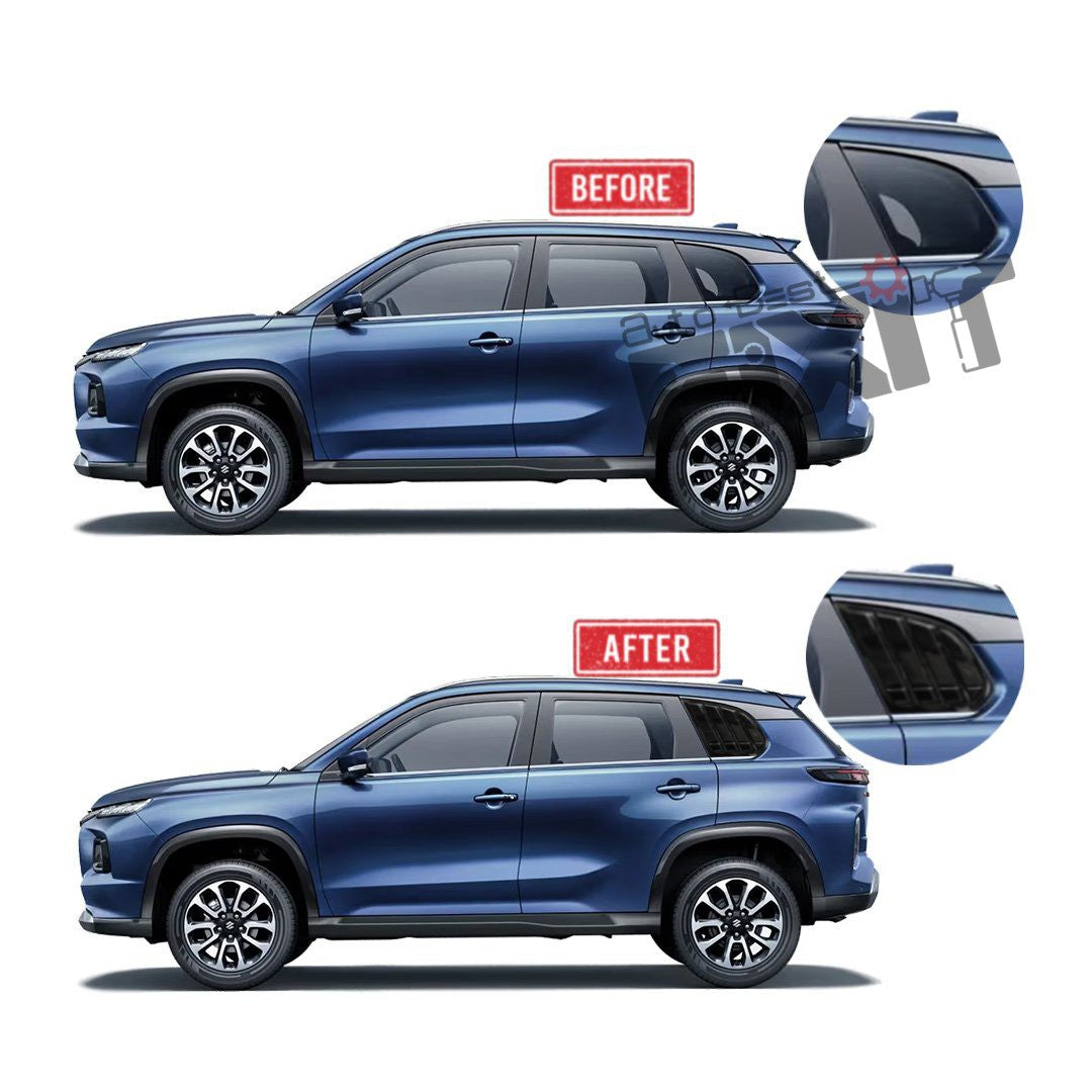 Maruti Grand Vitara SUV Window Louvers & Quarter Glass Cover