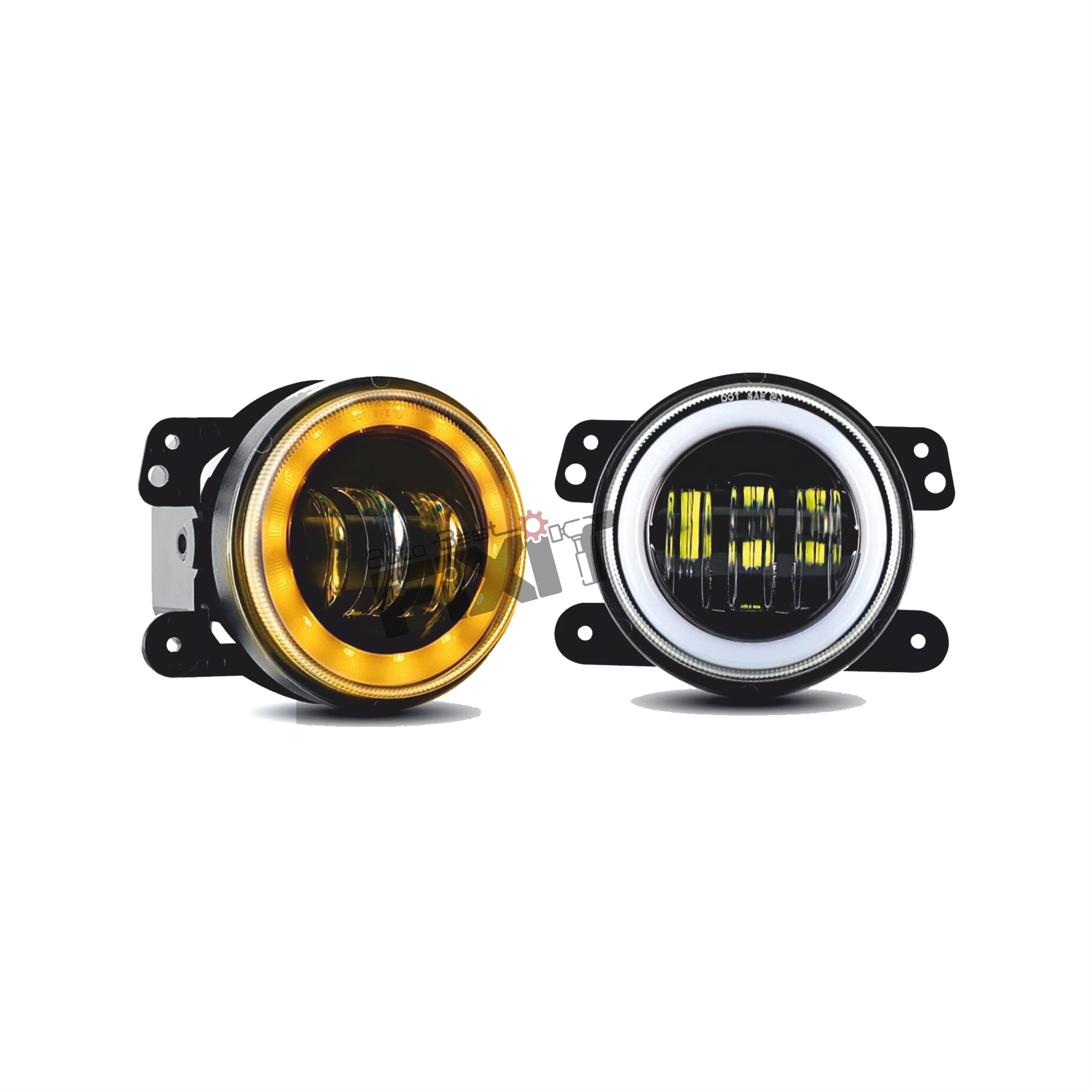 AutoStylenn Maruti Suzuki Jimny Harley Style Fog Lamp For MARUTI JIMNY Compatible with MARUTI Jimny Vehicle