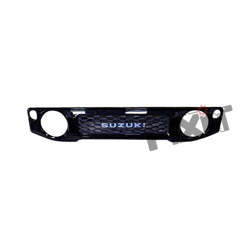 AutoStylenn Maruti Suzuki Jimny Gloss Black  Suzuki Logo Grill For MARUTI JIMNY Compatible with MARUTI Jimny Vehicle
