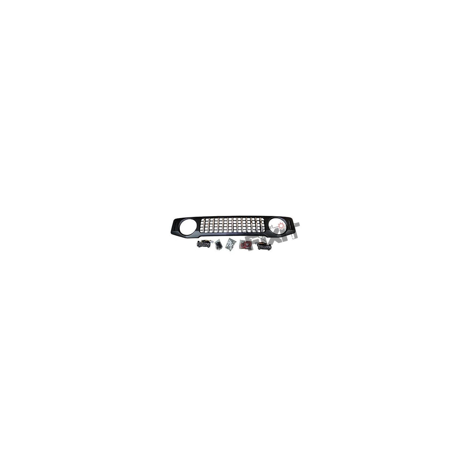 AutoStylenn Maruti Suzuki Jimny GTR Grill For MARUTI JIMNY Compatible with MARUTI Jimny Vehicle