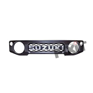 Maruti Suzuki Jimny Big Suzuki Logo Gloss Black Grill - Premium Front Styling Accessory – Aftermarket Car Accesso