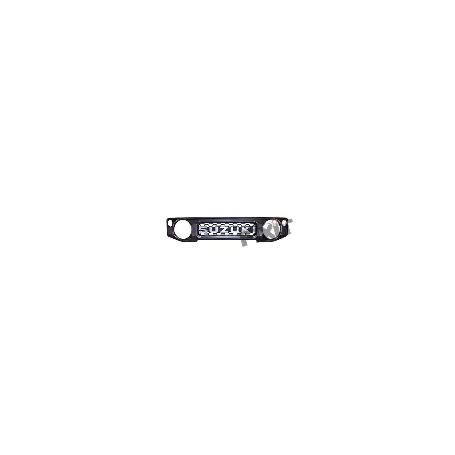 AutoStylenn Maruti Suzuki Jimny Big Suzuki Logo Matte Black Grille For MARUTI JIMNY Compatible with MARUTI Jimny Vehicle