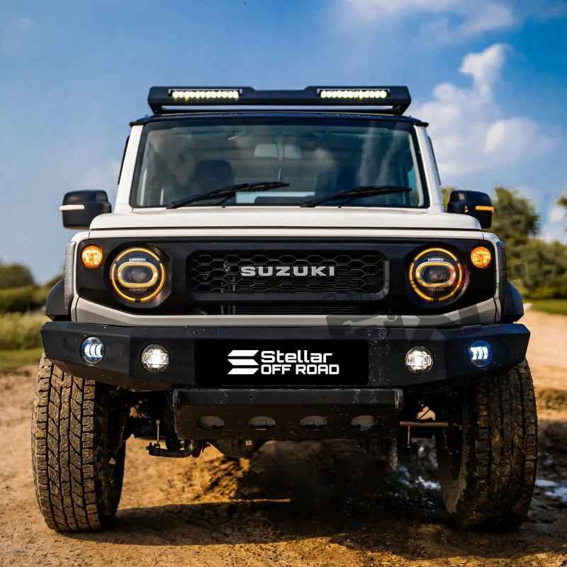 Maruti Suzuki Jimny Roof Rack with LED (V1) – Style Upgrade Accesso