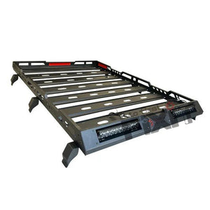AutoStylenn Maruti Suzuki Jimny Roof Rack with LED (V1) For MARUTI JIMNY Compatible with MARUTI Jimny Vehicle
